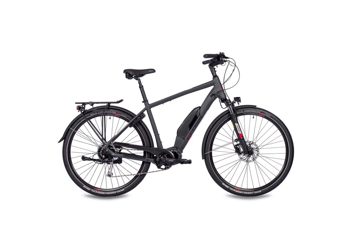 Airtracks E-Bike 28 Zoll E-Bike Herren Trekking Fahrrad X-Tron SR1 SHIMANO STеPS E6100, 9 Gang, Kettenschaltung, Mittelmotor, 504 Wh Akku, Trekking Fahrrad SHIMANO ALIVIO - 50cm 55cm 60cm Mod. 2024 von Airtracks