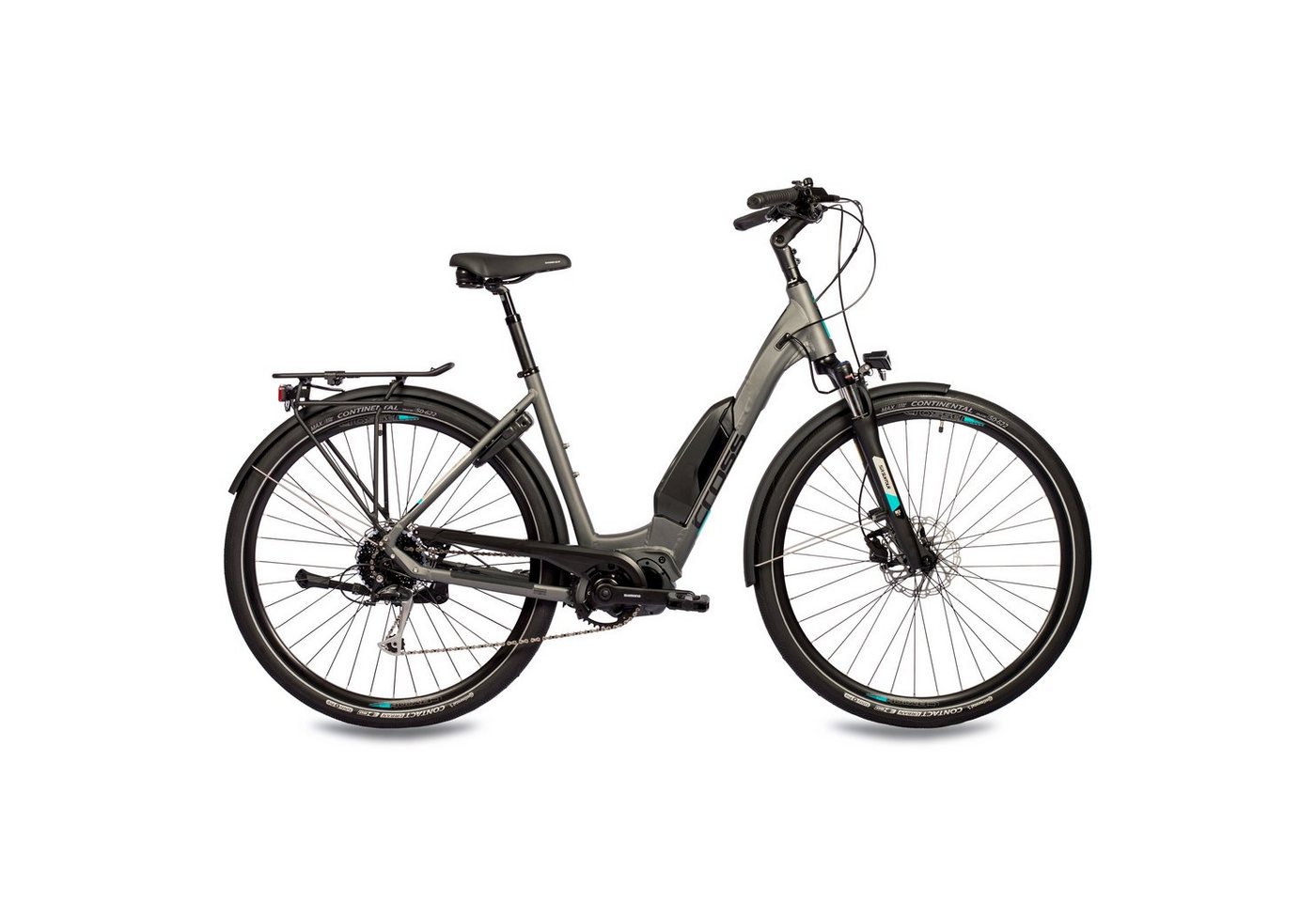 Airtracks E-Bike 28 Zoll E-Bike Trekking Fahrrad LS WAVE X-Tron SR1 SHIMANO STеPS E6100, 9 Gang, Kettenschaltung, Mittelmotor, 504 Wh Akku, Trekking Fahrrad SHIMANO ALIVIO - 45cm 50cm 55cm Mod. 2024 von Airtracks