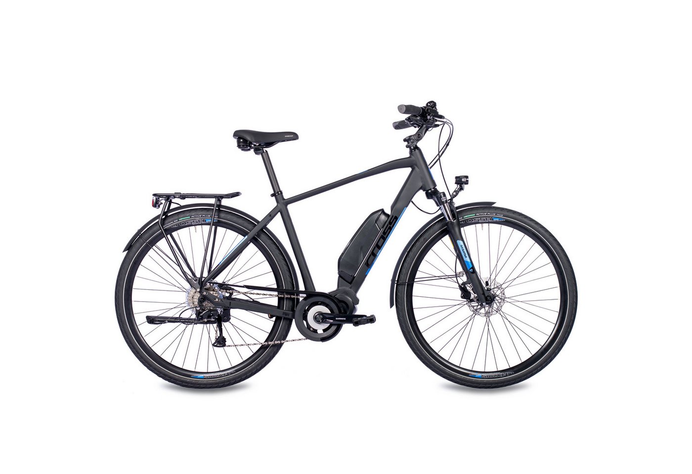 Airtracks E-Bike 28 Zoll Herren E-Bike Trekking Fahrrad V-TRON SHIMANO STеPS E5000 418W, 9 Gang, Kettenschaltung, Mittelmotor, 418 Wh Akku, Trekking Fahrrad SHIMANO RD-T3000 - 52cm 56cm 60cm Mod. 2024 von Airtracks