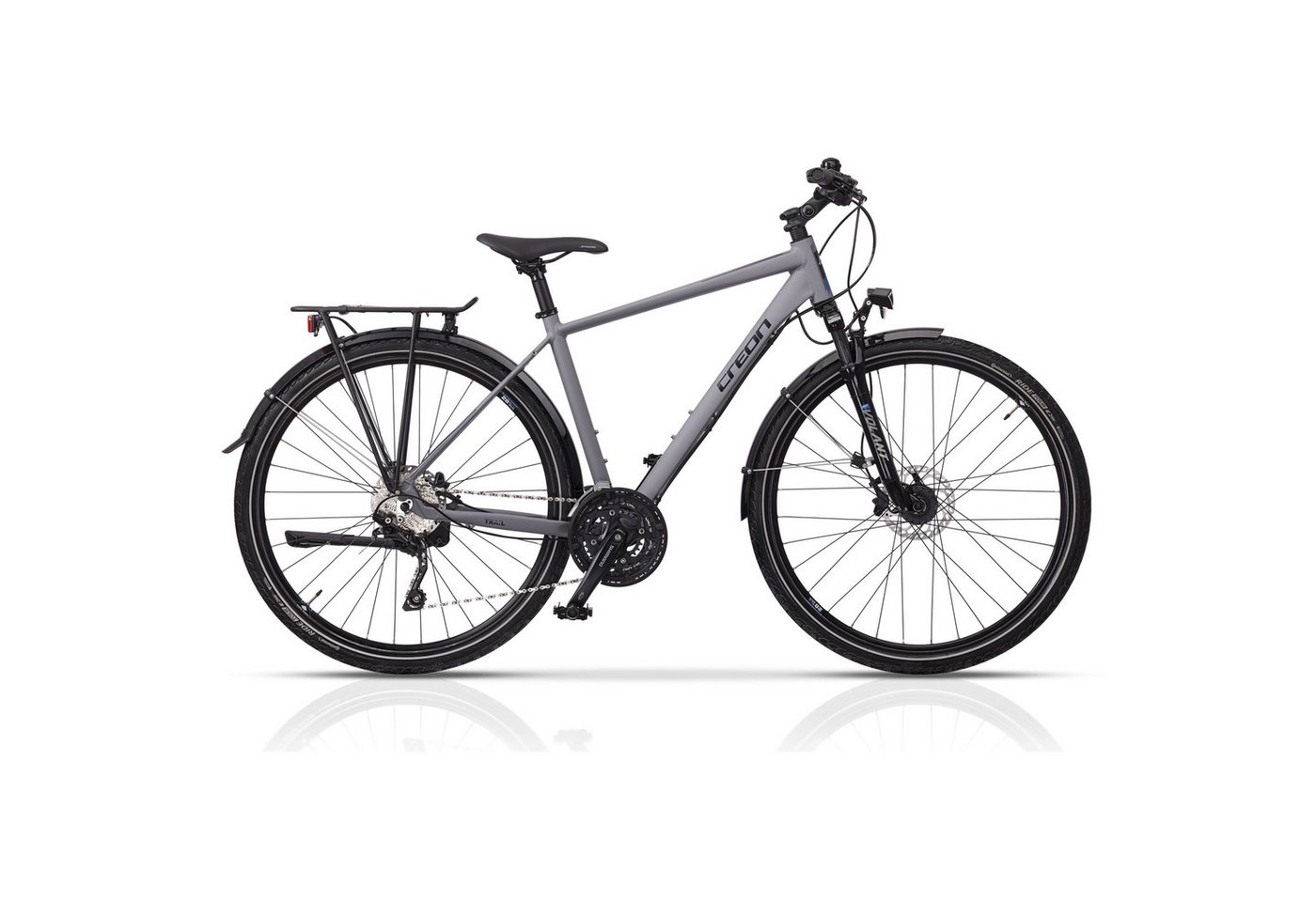Airtracks Trekkingrad 28 Zoll Herren Trekking Fahrrad TRAIL 5.0 Shimano Deore RD-T6000, 30 Gang, Kettenschaltung, Trekkingbike - Rahmenhöhen 50 cm 55 cm 60 cm » Modeljahr 2025 « von Airtracks