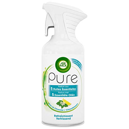 AIRWICK Pure Air Freshener Spray - Verfrissend (Zitronenblüte) - 6er Pack (6 x 250ml) von Air Wick