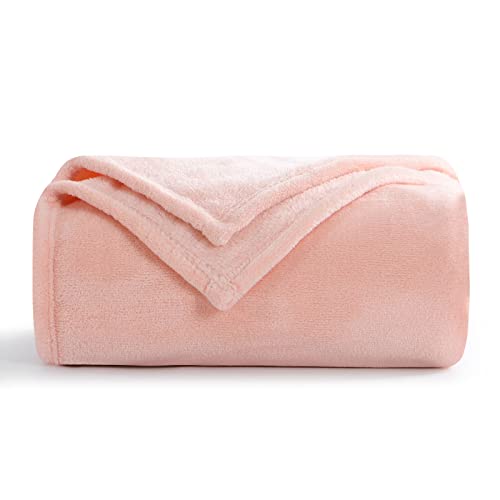 Aisbo Kuscheldecke Flauschig Decke Rosa - Fleecedecke 150x200 cm XL Warme Sofa Decke, Kuschlige Wohndecke Pink Weich als Wohnzimmer Blanket Couchdecke für Winter von Aisbo
