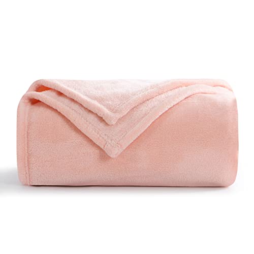 Aisbo Kuscheldecke Flauschig Decke Rosa - Fleecedecke Warme Sofa Decke für Winter, Kuschlige Wohndecke Pink Kinder Weich als Wohnzimmer, Blanket 130x150 cm Klein Couchdecke von Aisbo