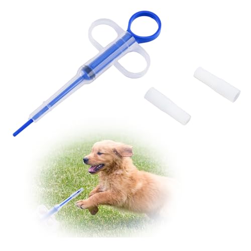 Tabletteneingeber Katze – Sanfter Tablettengeber für Katzen & kleine Hunde, Pill Assist Katze zur einfachen Verabreichung, schützt Zähne & Zahnfleisch, praktischer Tablettengeber Katze in Blau Tabletteneingeber Katze – Sanfter Tablettengeber für Katzen & kleine Hunde, Pill Assist Katze zur einfachen Verabreichung, schützt Zähne & Zahnfleisch, praktischer Tablettengeber Katze in Blau von Aisikoo