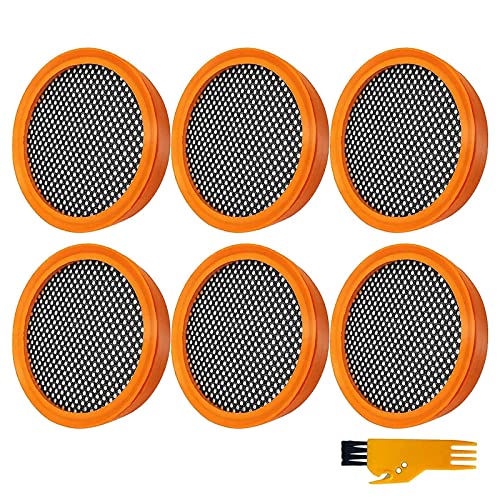 6 Stück FC8009/01 Filter Ersatz für Philips Akkusauger SpeedPro & SpeedPro Aqua, Ersatzfilter für Philips FC6721 FC6722 FC6723 FC6724 FC6725 FC6726 FC6727 FC6728 Staubsaugerfilter mit Staubbürste 6 Stück FC8009/01 Filter Ersatz für Philips Akkusauger SpeedPro & SpeedPro Aqua, Ersatzfilter für Philips FC6721 FC6722 FC6723 FC6724 FC6725 FC6726 FC6727 FC6728 Staubsaugerfilter mit Staubbürste von Aisny