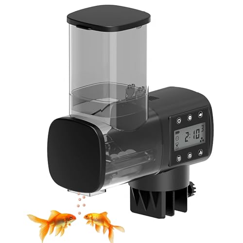 Futterautomat Aquarium, Fischfutterautomat 500ml Große Kapazität Fischfutter Aquarium Batteriebetrieben Fischfutterspender mit Timer Aquaristik Zubehör für Fischtank, 3 AA Batterien Enthalten Nicht Futterautomat Aquarium, Fischfutterautomat 500ml Große Kapazität Fischfutter Aquarium Batteriebetrieben Fischfutterspender mit Timer Aquaristik Zubehör für Fischtank, 3 AA Batterien Enthalten Nicht von Aisny