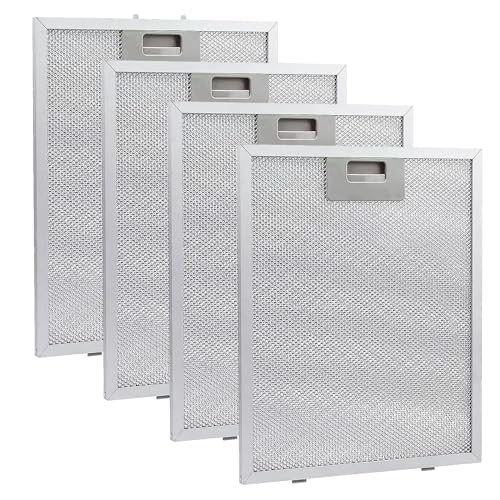 Metallfilter Dunstabzugshaube, 320 x 260 cm Dunstabzugshaube Filter Abzugshaube Filter 9 cm Dicke Filter Metall für Bosch Siemens Neff Constructa Viva 00353110/353110 Dunstabzugshaube von Aisny