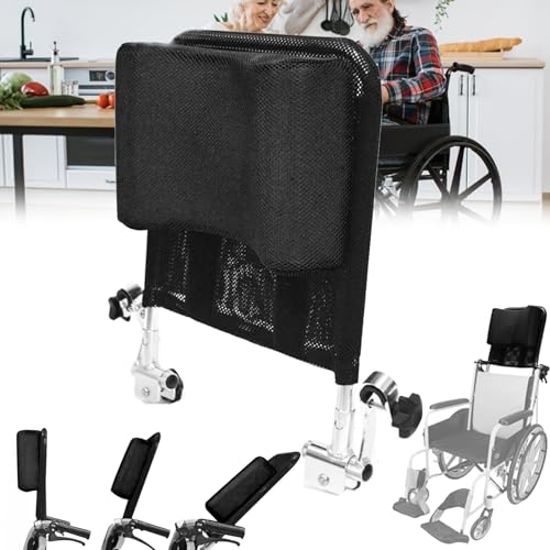 Rollstuhl Kopfstütze, Einstellbare Rollstuhl Zubehör Kopfstützen Rollstuhl Kopfstütze Nackenstütze Universal Rollstuhl Kopfstütze Rückenlehne Atmungsaktive Stabile Stütze U Typ Kissen von Aisny