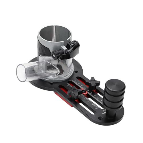 Trimmer Basis, 2-in-1 Schlitzboden Trimmmaschine Schlitzhalterung Holzfräsen-Basis, Router Schlitzhalterung für 65 mm Trimmmaschine Schlitzwerkzeug Router Base für Trimmmaschinen für Schrank Möbel DIY von Aisny