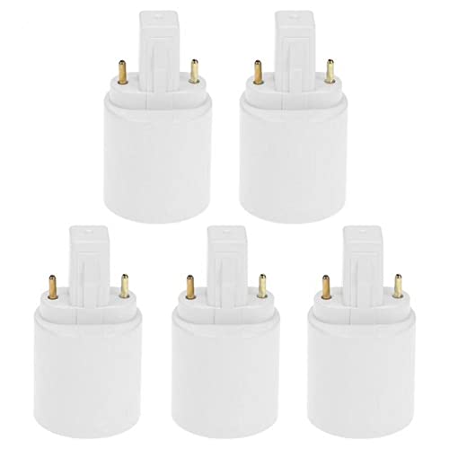 5pcs G23 / E14 Lampenfassung Adapter Birnen-halter-konverter Wandelt Ihre Pin Basisvorrichtung Zur Standard-schraub-lampenfassung von Aisoway