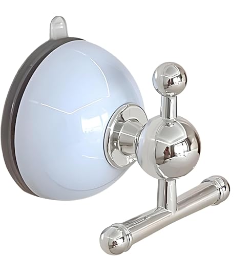 Wasserdichter Saugnapfhaken, Saugnapfhaken, kleine Dusch-Saugnapfhaken, strapazierfähig, abnehmbar und wiederverwendbar für Taschen, Mantel (Blau) von Aisuous