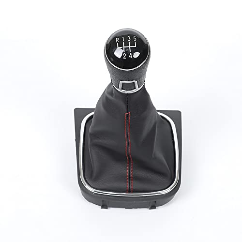Aiuphing schaltknauf 5 gang, schaltmanschette Ersatz für VW Golf 5 6, 110 mm Lochdurchmesser Aiuphing schaltknauf 5 gang, schaltmanschette Ersatz für VW Golf 5 6, 110 mm Lochdurchmesser von Aiuphing