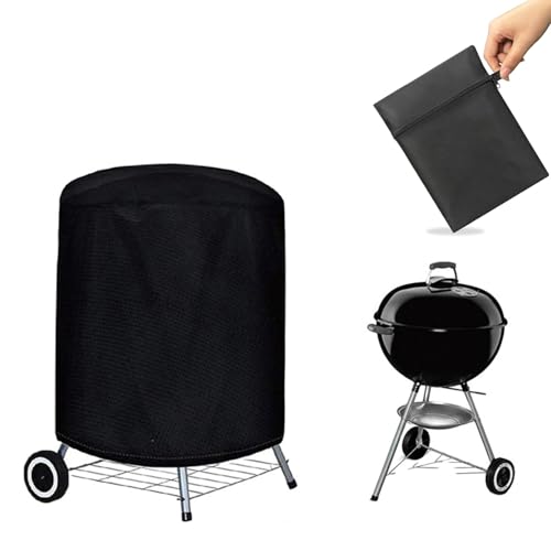 Aiweijia Grillabdeckungen Kugelgrill Abdeckung, Grillabdeckung für den Runden Tisch Wetterfest Kugelgrill Abdeckhaube, 210D Oxford Abdeckplane Wasserdicht, Reißfest, UV,70 x 70 cm Aiweijia Grillabdeckungen Kugelgrill Abdeckung, Grillabdeckung für den Runden Tisch Wetterfest Kugelgrill Abdeckhaube, 210D Oxford Abdeckplane Wasserdicht, Reißfest, UV,70 x 70 cm von Aiweijia