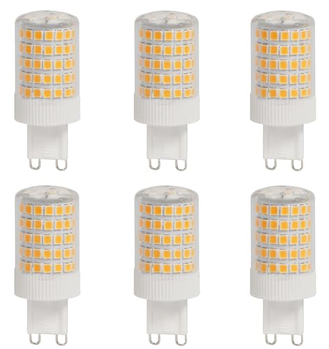 Aiwerttes 12W G9 LED Leuchtmittel, Warmweiß Nicht Dimmbar, Energiesparlampe, entspricht 100W Halogenlampen, Flimmerfrei, 6er Pack von Aiwerttes