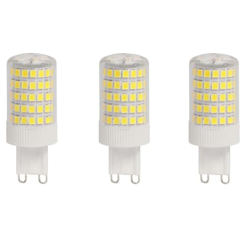 Aiwerttes G9 12 W LED Ersatzlampe G9 100W Halogen 1200 Lumen Kaltweiß Keramiksockel Haushaltsbeleuchtung Leuchtmittel nicht dimmbar 3er Pack von Aiwerttes