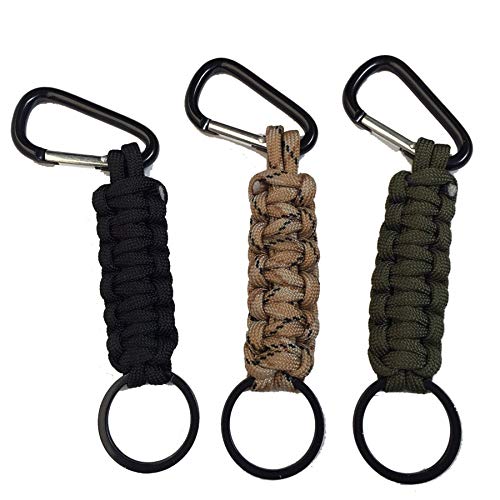 Aiwjeakh Karabiner SchlüSsel ReißVerschluss Aussen Notfall SchlüSselbund Seil HäNgen SchlüSselbund Aiwjeakh Karabiner SchlüSsel ReißVerschluss Aussen Notfall SchlüSselbund Seil HäNgen SchlüSselbund von Aiwjeakh