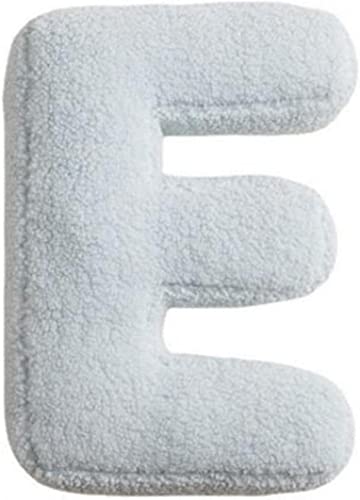 Aixingxing 26 Buchstaben Plüsch Kissen, Niedlich Englisch Alphabet Werfen Kissen Zimmer Couch Dekorative Kissen für Kinderzimmer Sofa Bett Boden Home Decorative (E) von Aixingxing