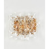 1 Of 2 Wonderful Large Crystal Sconce By Kinkeldey, Germany, 1970S von AixoDesign