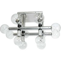 Large Chrome Space Age Sputnik Atomium Flush Mount By Kalmar, Austria, 1970S von AixoDesign