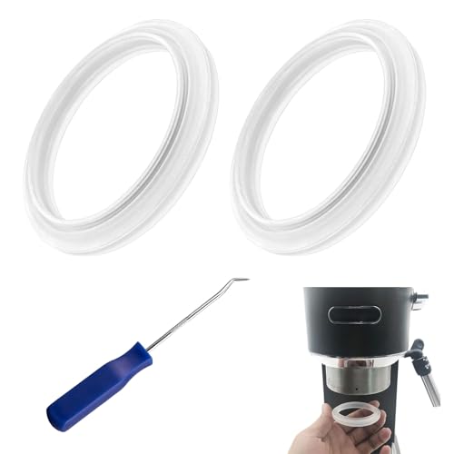 Aiyraa für Dichtung Ersatzteile, Dichtungsring für Delonghi Dedica EC680, EC685, EC820, EC850, EC860, Siebträgermaschine Dedica Style, Brühkopfdichtung, Kompatibel mit Delonghi 685 Kaffeemaschine von Aiyraa