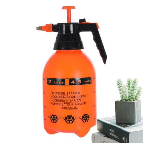 Aizuoni Druck-Gartensprüher | Müheloses Pumpflaschenspray Mit Ergonomischem Griff, Gartenspritze/Drucksprühgerät | Komfortable Ausstattung Für Gewächshaus, Topfpflanzen, Garten von Aizuoni