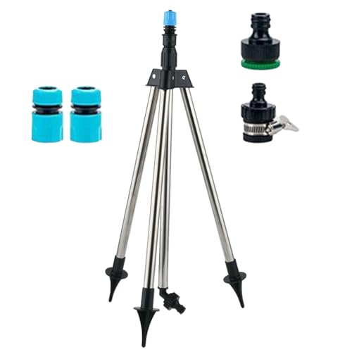 Drehbarer Sprinkler Mit Stativ | Bewegliches Stativ Sprinkler 360 Grad,Teleskop-Ausziehbare Bewässerung Für Rasen Golfplatz Garten Drehbarer Sprinkler Mit Stativ | Bewegliches Stativ Sprinkler 360 Grad,Teleskop-Ausziehbare Bewässerung Für Rasen Golfplatz Garten von Aizuoni