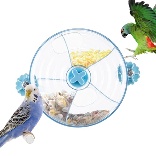 Futterrad | Conure Rotierendes Trainingsfutterspiel - Interaktives Beschäftigungsrad Für Vögel Kakadus Unzertrennliche Sittiche Geistige Anreicherung Im Käfig Futterrad | Conure Rotierendes Trainingsfutterspiel - Interaktives Beschäftigungsrad Für Vögel Kakadus Unzertrennliche Sittiche Geistige Anreicherung Im Käfig von Aizuoni