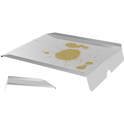 Grill Wärmeablenkblech Diffusor | Flammenschutz Ableiter | Grill Tropfschale Fettauffangblech Für Zu Hause Camping Terrasse Garten Gewerblich von Aizuoni
