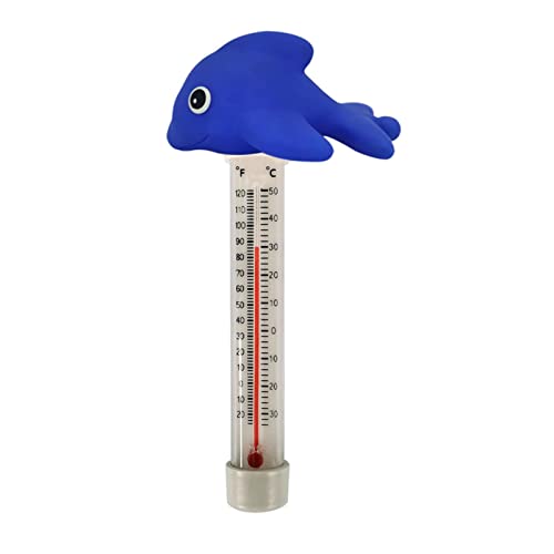 Pool-Enten-Thermometer schwimmend,Duck Pool Temperaturanzeige Mit dünnem Seil, bruchfest, niedlich, sinkendes Pool-Thermometer für Zuhause von Aizuoni