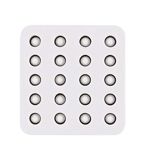 Silikon Weiselkäfig für Bienen,20 Löcher Wachsform Für Bienenstock | Stabilisierung Antihaft "beständig Manuelle Silikonwerkzeuge für Anfänger Hobbyimker Urbane Imkerei Silikon Weiselkäfig für Bienen,20 Löcher Wachsform Für Bienenstock | Stabilisierung Antihaft "beständig Manuelle Silikonwerkzeuge für Anfänger Hobbyimker Urbane Imkerei von Aizuoni