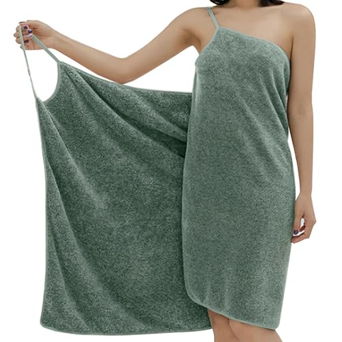 Tragbares Spahandtuch, Badetuch Frauen Tragbares Badetuch 140 X 75cm, Handtuch Zum Anziehen, Duschrock Übergröße Für Damen, Multifunktions Badetuchs, Schnell Trocknende Body Wrap Badeaccessoires von Aizuoni
