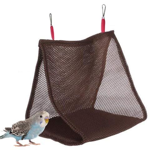 Vogelhängematte Für Käfig, Weiches Atmungsaktives Vogelnest, Nymphensittich Leitern Zum Schlafen Für Brutzeit Innen Außen Garten Balkon Vogelhängematte Für Käfig, Weiches Atmungsaktives Vogelnest, Nymphensittich Leitern Zum Schlafen Für Brutzeit Innen Außen Garten Balkon von Aizuoni
