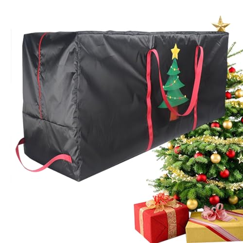 Aizuoni Weihnachtsbaumaufbewahrung - wasserdichte Aufbewahrungstasche Für Künstlichen Weihnachtsbaum | Wasserdicht Transporthülle Aufbewahrung Weihnachtsbaumtasche von Aizuoni