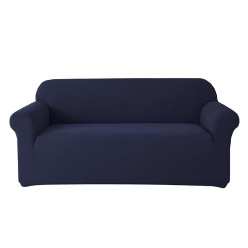 Ajalcsvs Stretch Couchbezug, Universeller Sofabezug Schutz für Wohnzimmermöbel(DarkBlue,1 Seater+2 Seater) von Ajalcsvs