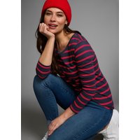 AJC Langarmshirt gestreift, Rundhalsausschnitt, aus Baumwolle, aus Single Jersey AJC Langarmshirt gestreift, Rundhalsausschnitt, aus Baumwolle, aus Single Jersey von Ajc