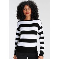 AJC Streifenpullover, im Colourblocking mit U-Boot-Ausschnitt AJC Streifenpullover, im Colourblocking mit U-Boot-Ausschnitt von Ajc
