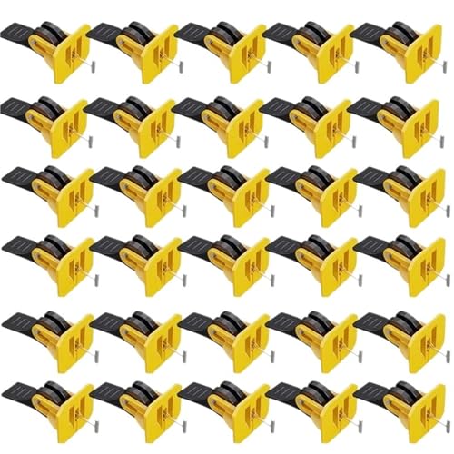 100 STÜCKE ReusableTile Leveling System For Bodenfliesen Fliesen Nivellierung Hand Fliesen Nivellierung Gerät Bau Werkzeug Teile Set von Ajhui