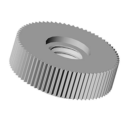 ajile - 20 Stücke - Rändelmutter - M3 | Länge L = 12 mm | WEIß PA6.6 Polyamid Plastik Nylon - Isolierend von Ajile