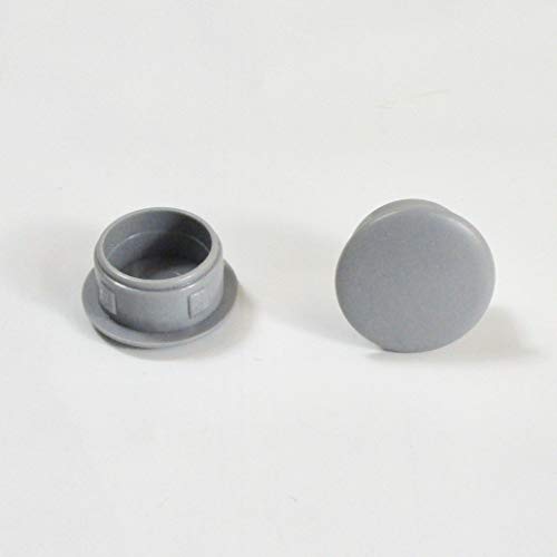 ajile - Abdeckstopfen aus Kunststoff GRAU für Bohr- und Montagelöchern mit 15 mm Durchmesser - 50 Stck. - OBF315x50-FBA von Ajile