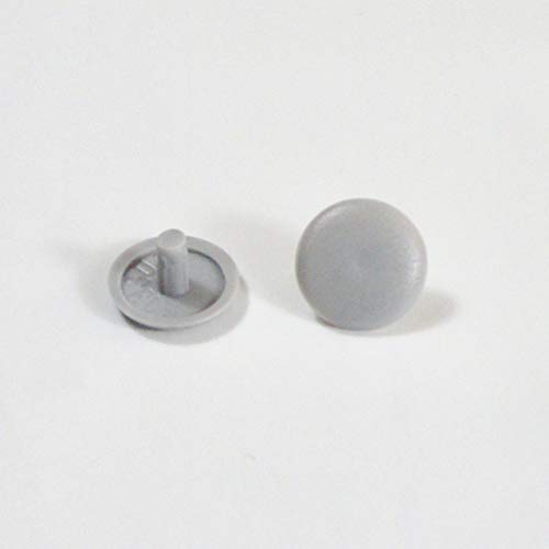ajile - Abdeckstopfen aus Kunststoff GRAU für Bohr- und Montagelöchern mit 3 mm Durchmesser - 50 Stck. - OBF303x50-FBA von Ajile
