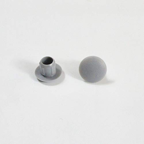 ajile - Abdeckstopfen aus Kunststoff GRAU für Bohr- und Montagelöchern mit 6 mm Durchmesser - 50 Stck. - OBF306x50-FBA von Ajile