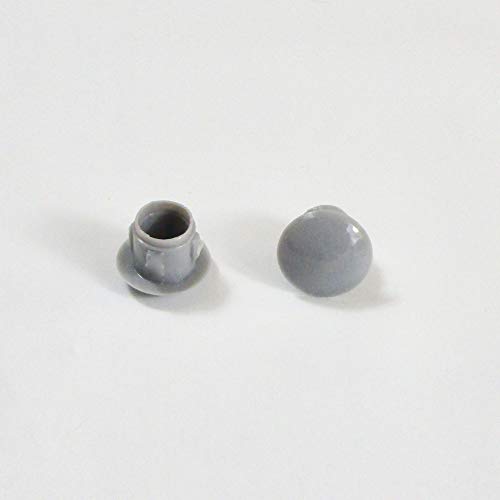ajile - Abdeckstopfen aus Kunststoff GRAU für Bohr- und Montagelöchern mit 7 mm Durchmesser - 50 Stck. - OBF307x50-FBA von Ajile