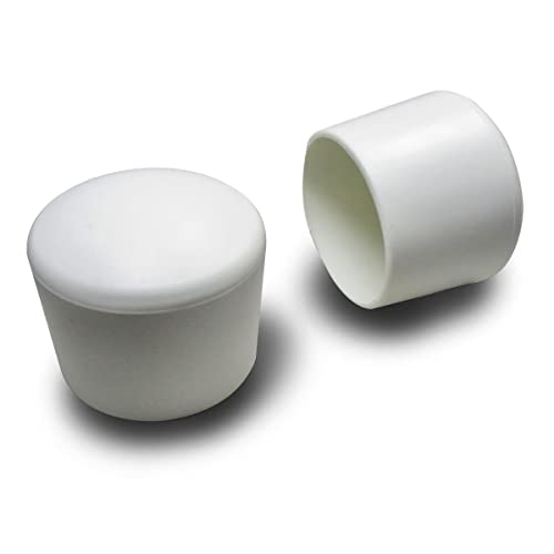 ajile Runde Fusskappen aus Gummi WEISS für Schutz und eine gute Endbearbeitung des Rohres mit 38 mm AUSSENDRUCHMESSER - 4 Stck. - EVX238x4 ajile Runde Fusskappen aus Gummi WEISS für Schutz und eine gute Endbearbeitung des Rohres mit 38 mm AUSSENDRUCHMESSER - 4 Stck. - EVX238x4 von Ajile