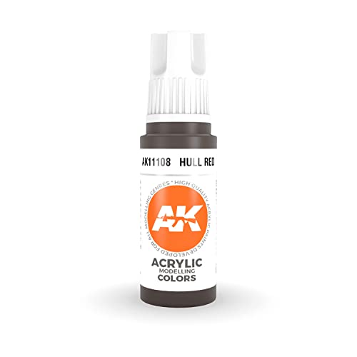 AK Interactive 3rd Gen Acrylic Hull Red 17ml von AK Interactive