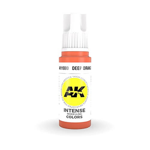 AK Interactive 3rd Gen Acrylic Intense Deep Orange 17ml von AK Interactive
