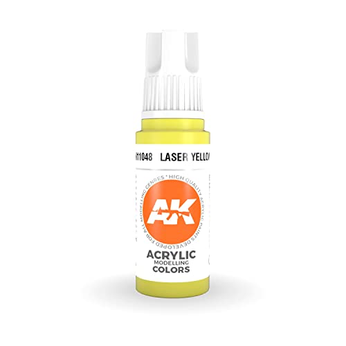 AK Interactive 3rd Gen Acrylic Laser Yellow 17ml von AK Interactive