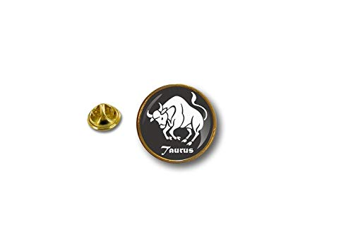 Akacha pin Button pins anstecker Anstecknade Motorrad Tierkreiszeichen Taurus von Akachafactory
