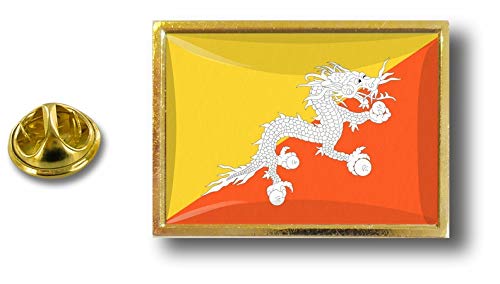 Akacha pin flaggenpin Flaggen Button pins anstecker Anstecknadel sammler Bhutan von Akachafactory
