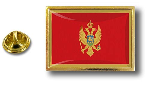 Akacha pin flaggenpin flaggen Button pins anstecker Anstecknadel sammler Montenegro von Akachafactory
