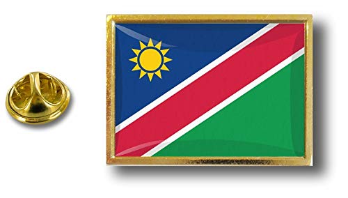 Akacha pin flaggenpin flaggen Button pins anstecker Anstecknadel sammler Namibia von Akachafactory
